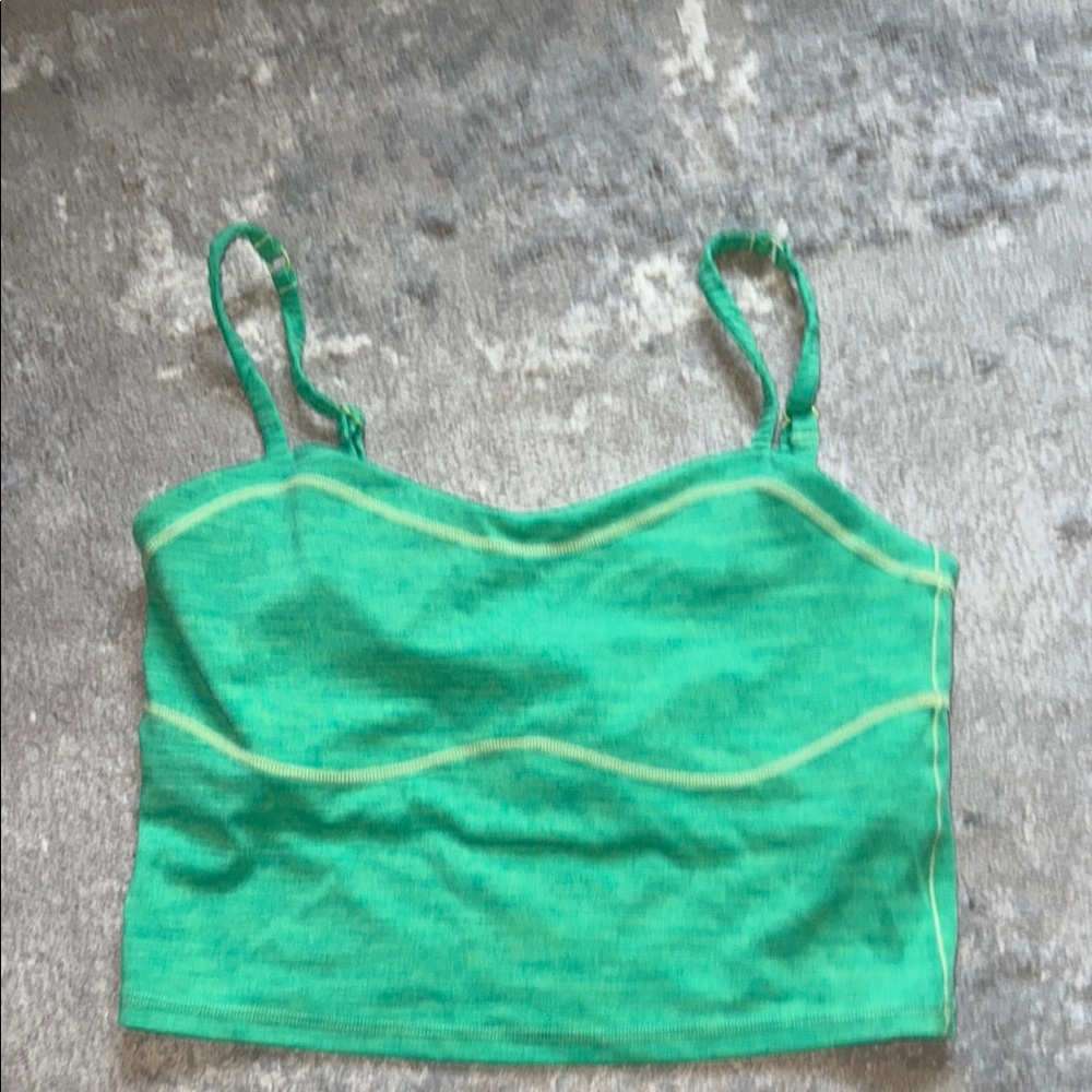 Shop Vitality Green Crop Top